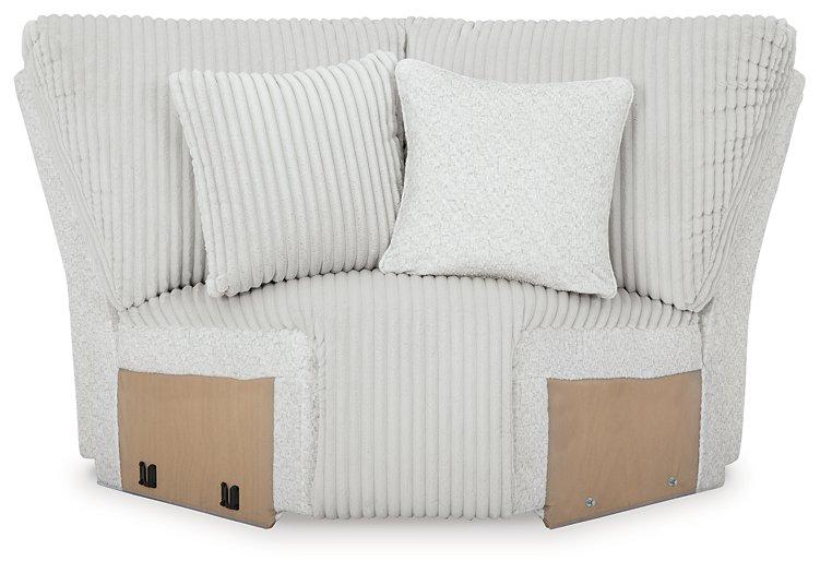 Top Tier Reclining Sectional with Chaise - Furniture Home Store (Hanford, CA)