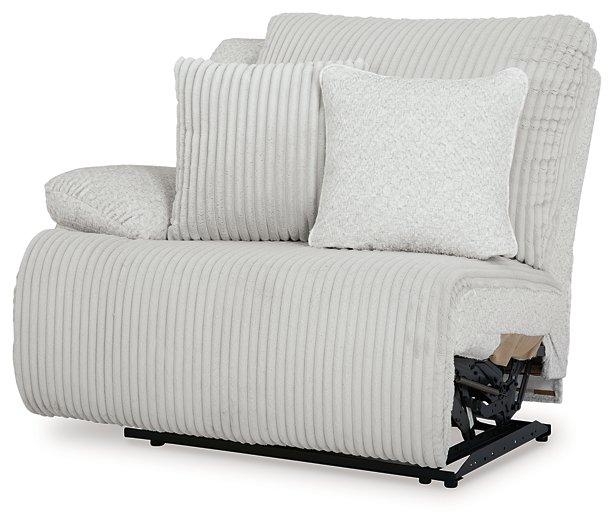 Top Tier Reclining Sectional with Chaise - Furniture Home Store (Hanford, CA)
