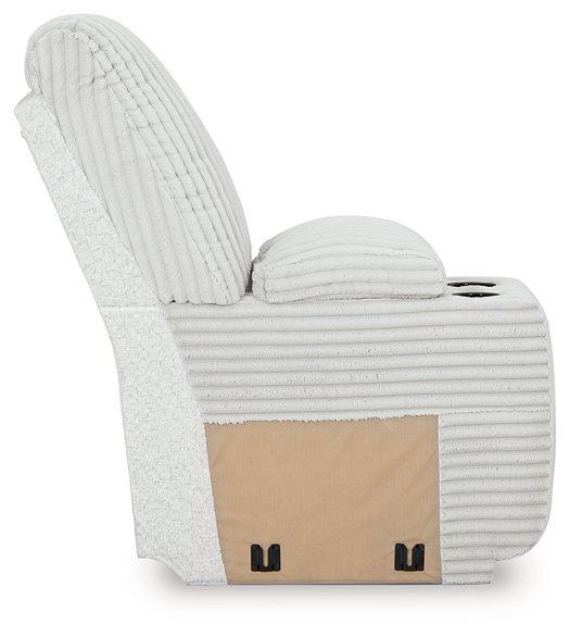 Top Tier Reclining Sectional with Chaise - Furniture Home Store (Hanford, CA)