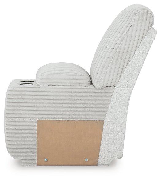 Top Tier Reclining Sectional with Chaise - Furniture Home Store (Hanford, CA)