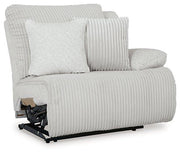 Top Tier Reclining Sectional with Chaise - Furniture Home Store (Hanford, CA)
