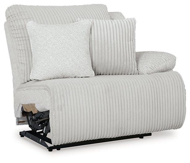 Top Tier Reclining Sectional with Chaise - Furniture Home Store (Hanford, CA)
