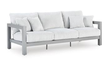 Hurley Park Outdoor Sofa with Cushion - Furniture Home Store (Hanford, CA)