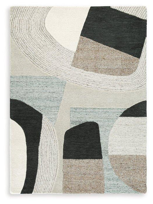 Edrickhill 5' x 7' Rug - Furniture Home Store (Hanford, CA)