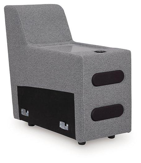 Modmax II Power Reclining Sectional with Audio Consoles - Furniture Home Store (Hanford, CA)