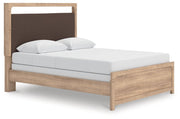 Kinlanni Upholstered Bed - Furniture Home Store (Hanford, CA)
