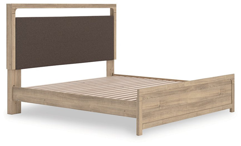 Kinlanni Upholstered Bed - Furniture Home Store (Hanford, CA)