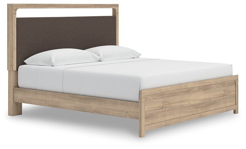 Kinlanni Upholstered Bed - Furniture Home Store (Hanford, CA)