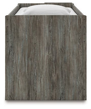 Frandern Loft Bed with Bookcase Storage - Furniture Home Store (Hanford, CA)