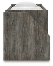 Frandern Loft Bed with Bookcase Storage - Furniture Home Store (Hanford, CA)