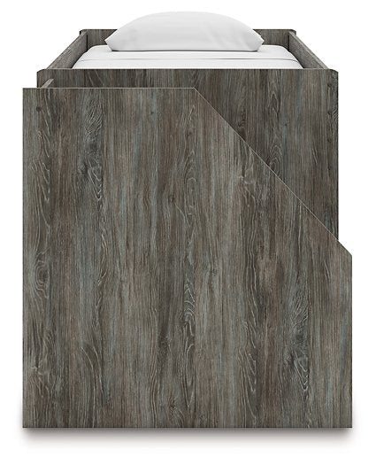 Frandern Loft Bed with Drawer Storage - Furniture Home Store (Hanford, CA)