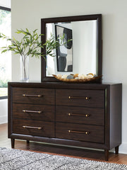 Dantenton Dresser and Mirror - Furniture Home Store (Hanford, CA)