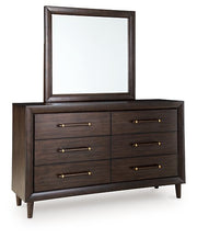 Dantenton Dresser and Mirror - Furniture Home Store (Hanford, CA)