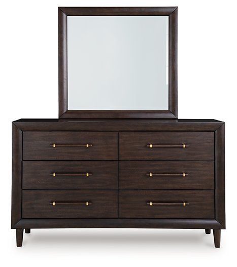 Dantenton Dresser and Mirror - Furniture Home Store (Hanford, CA)
