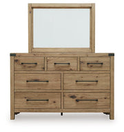 Ridgester Dresser and Mirror - Furniture Home Store (Hanford, CA)