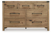 Ridgester Dresser and Mirror - Furniture Home Store (Hanford, CA)