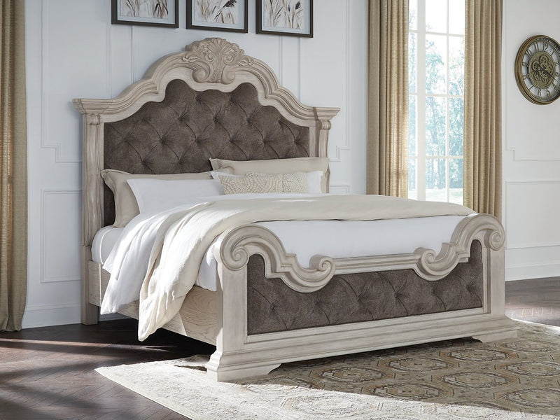 Bruchandi Upholstered Bed - Furniture Home Store (Hanford, CA)