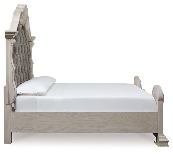 Bruchandi Upholstered Bed - Furniture Home Store (Hanford, CA)