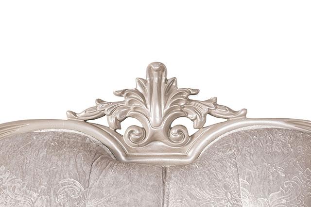 Acapulco White & Espresso Sofa - Furniture Home Store (Hanford, CA)