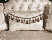 Acapulco White & Espresso Loveseat - Furniture Home Store (Hanford, CA)