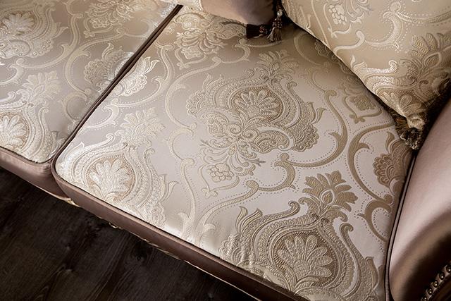 Albacete Sofa Campage & Walnut - Furniture Home Store (Hanford, CA)