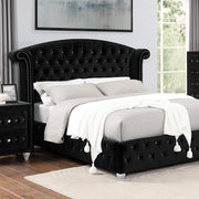 ZOHAR E.King Bed, Black - Furniture Home Store (Hanford, CA)