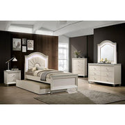 ALLIE Chest Beige & Brown - Furniture Home Store (Hanford, CA)