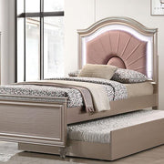 Allie Bed Beige & Pink - Furniture Home Store (Hanford, CA)
