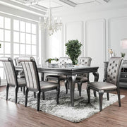 Amina Gray Dining Table - Furniture Home Store (Hanford, CA)