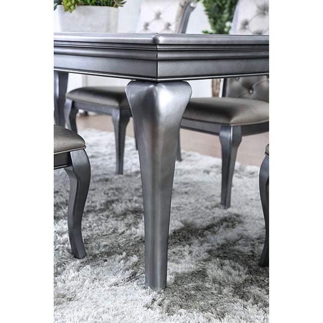 Amina Gray Dining Table - Furniture Home Store (Hanford, CA)