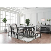 Amina Gray Dining Table - Furniture Home Store (Hanford, CA)