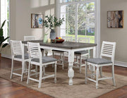 Calabria 7 Pc Counter Ht Table Set - Furniture Home Store (Hanford, CA)