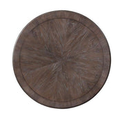 Arcadia Rustic Natural Tone Round Dining Table - Furniture Home Store (Hanford, CA)