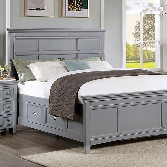 Castlile Bed - Furniture Home Store (Hanford, CA)