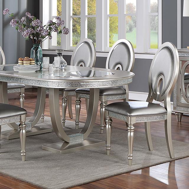 Cathalina 7 Pc Dining Table Set - Furniture Home Store (Hanford, CA)