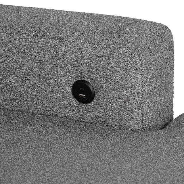 Chatham Sectional Gray - Furniture Home Store (Hanford, CA)