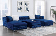 CIABATTONI Sectional, Navy - Furniture Home Store (Hanford, CA)