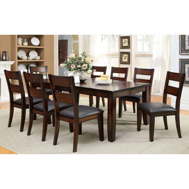 DICKINSON I Dark Cherry Side Chair (2/CTN) - Furniture Home Store (Hanford, CA)
