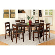 DICKINSON II Dark Cherry Counter Ht. Chair (2/CTN) - Furniture Home Store (Hanford, CA)