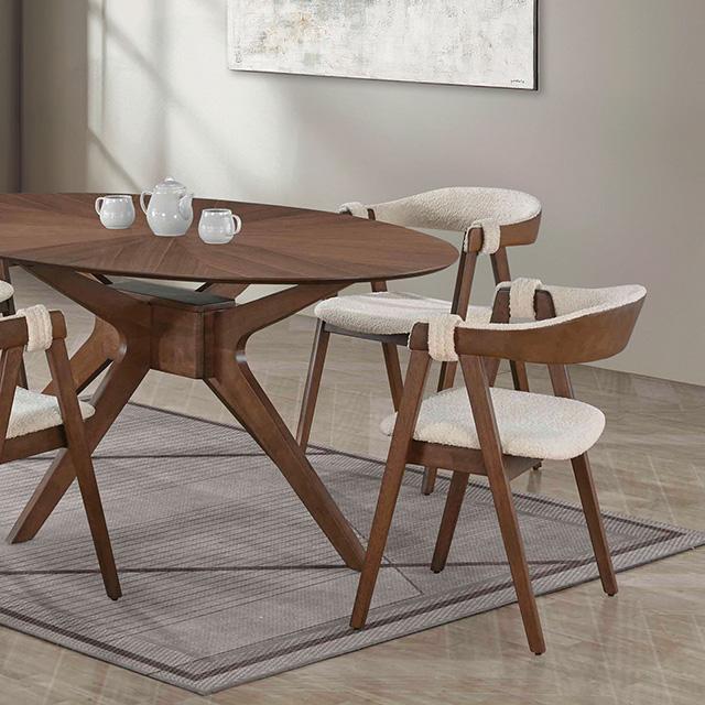 Ebikon Oval Dining Table - Furniture Home Store (Hanford, CA)