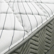 EDREA White/Gray 10" Tight Top Pocket Coil, Queen - Furniture Home Store (Hanford, CA)