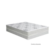 ELBERTYNA White 8" Tight Top Mattress, Full - Furniture Home Store (Hanford, CA)