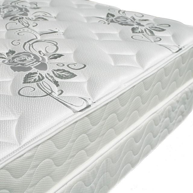 ELBERTYNA White 8" Tight Top Mattress, Twin - Furniture Home Store (Hanford, CA)