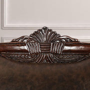 ELPIS Brown/Espresso Sofa - Furniture Home Store (Hanford, CA)