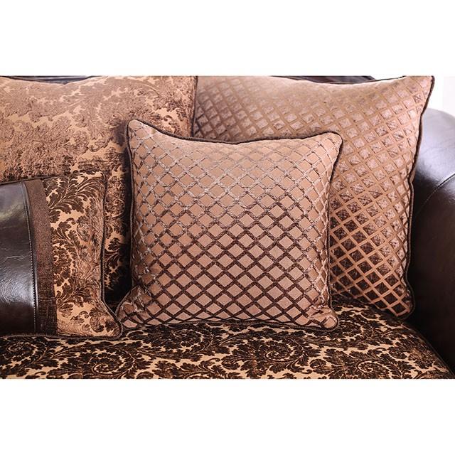 ELPIS Brown/Espresso Sofa - Furniture Home Store (Hanford, CA)