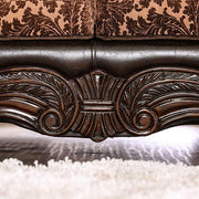 ELPIS Brown/Espresso Sofa - Furniture Home Store (Hanford, CA)