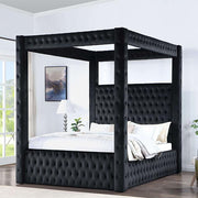 Etherea Bed Gray & Black - Furniture Home Store (Hanford, CA)