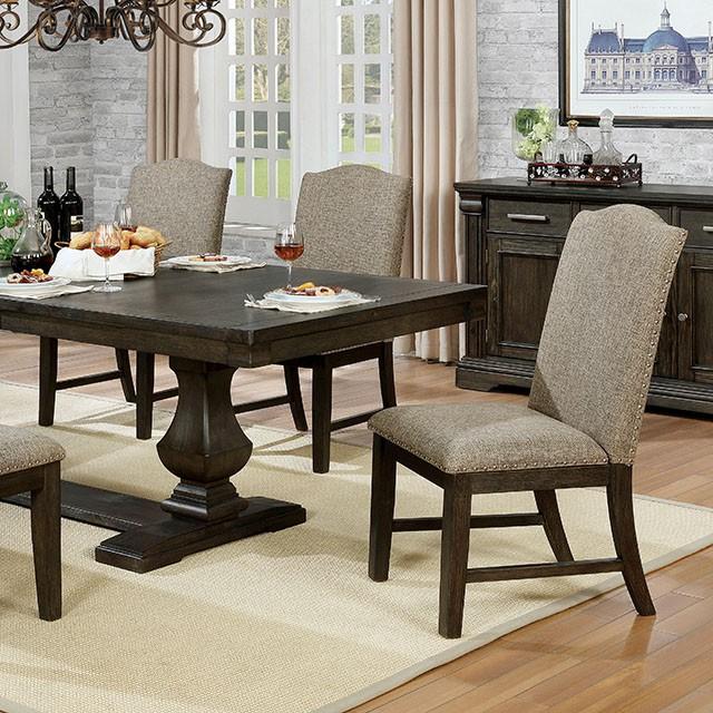 Faulk Dining Table Set with Bench - Furniture Home Store (Hanford, CA)