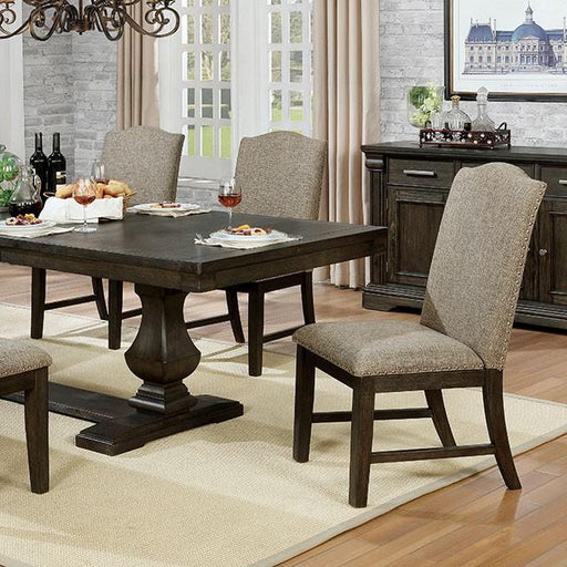 Faulk Dining Table Set with Bench - Furniture Home Store (Hanford, CA)