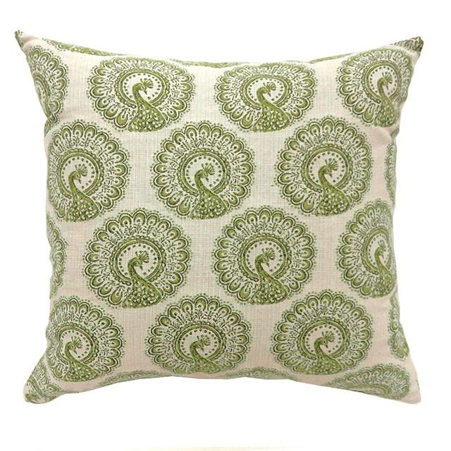 FIFI 22" X 22" Pillow, Green (2/CTN) - Furniture Home Store (Hanford, CA)